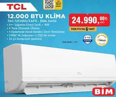 TCL 12.000 BTU KLİMA